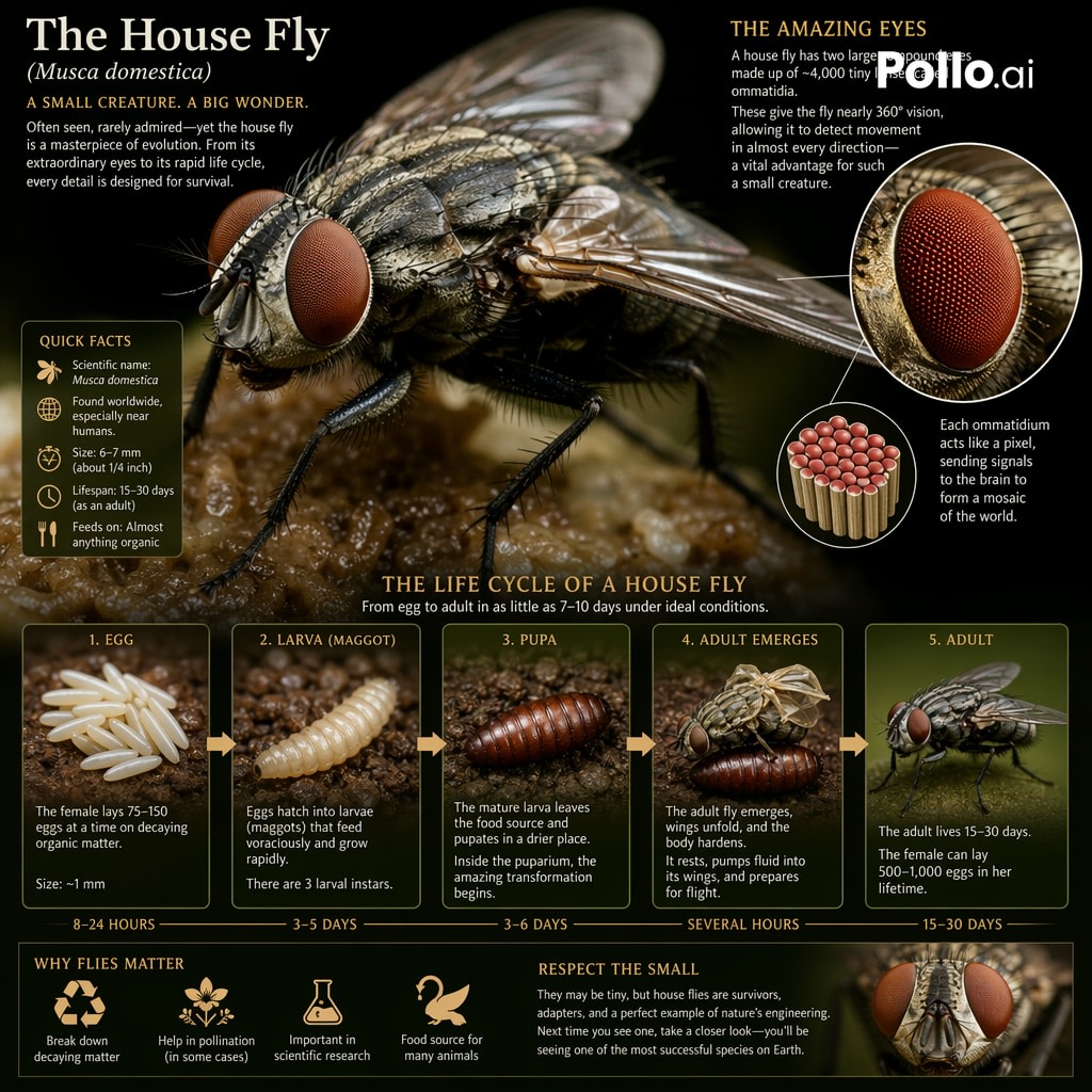 Biological Life Cycle Diagram AI image template preview