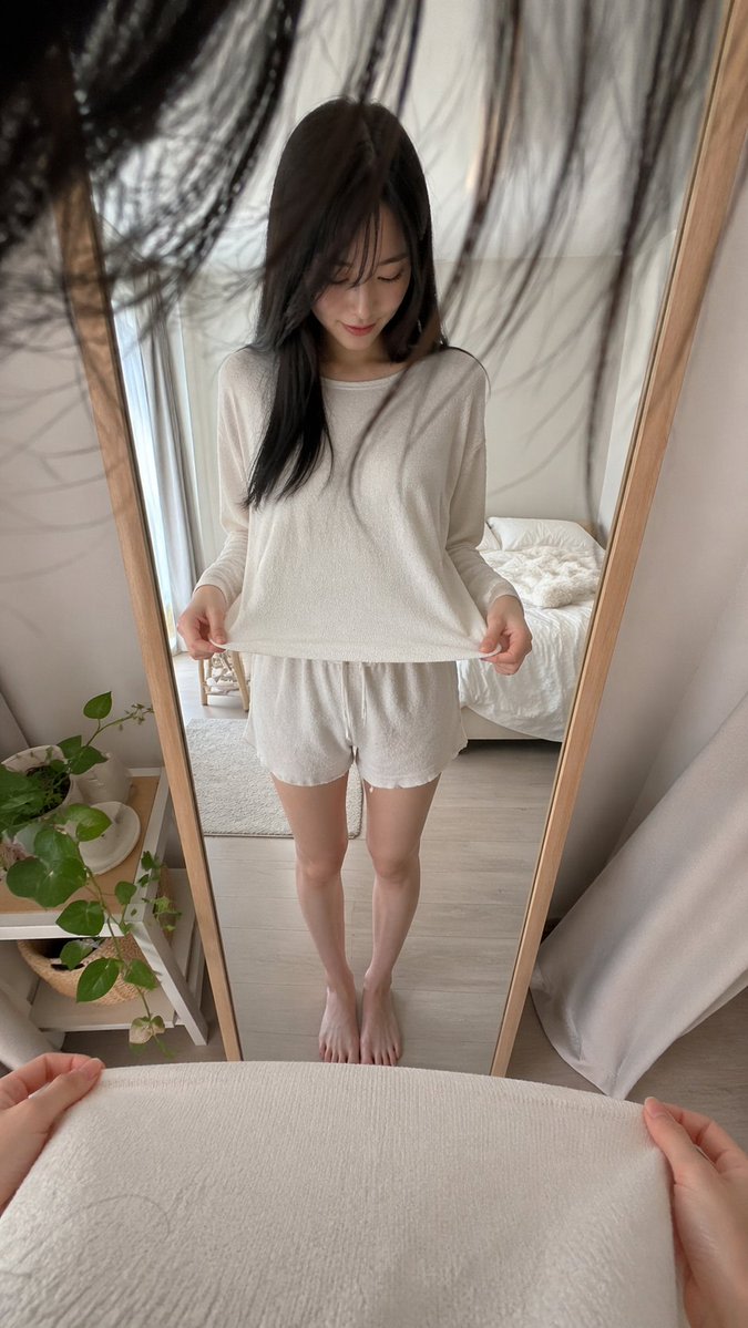 First-Person Mirror Bedroom Photo example 3