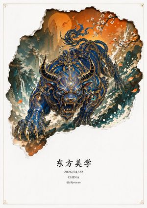 Mythical Beast Character Personality Prompt AI image template preview