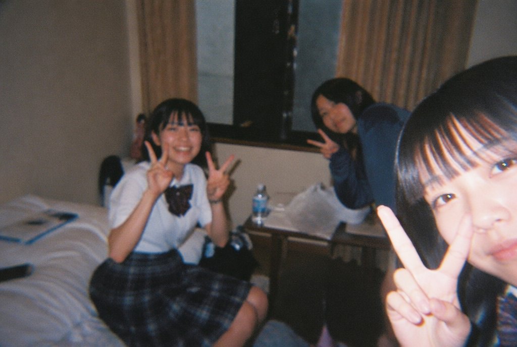Nostalgic Disposable Camera Snap Prompt AI image template preview