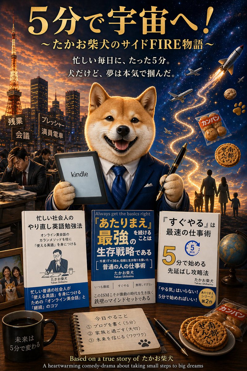 Shiba Inu Space Dream Poster AI image template preview