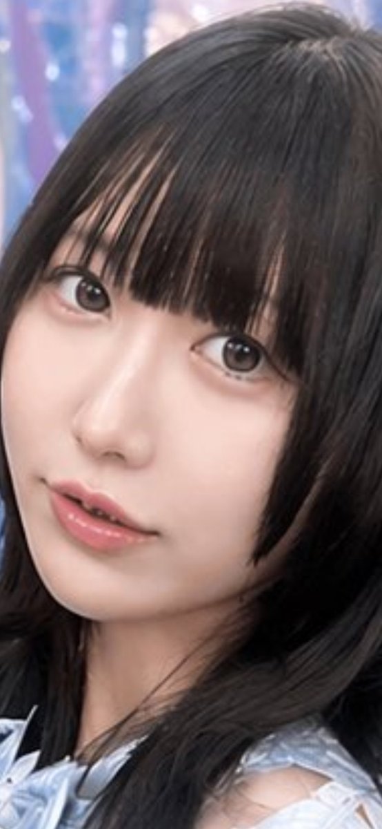 Realistic Japanese Idol Close-Up AI image template preview