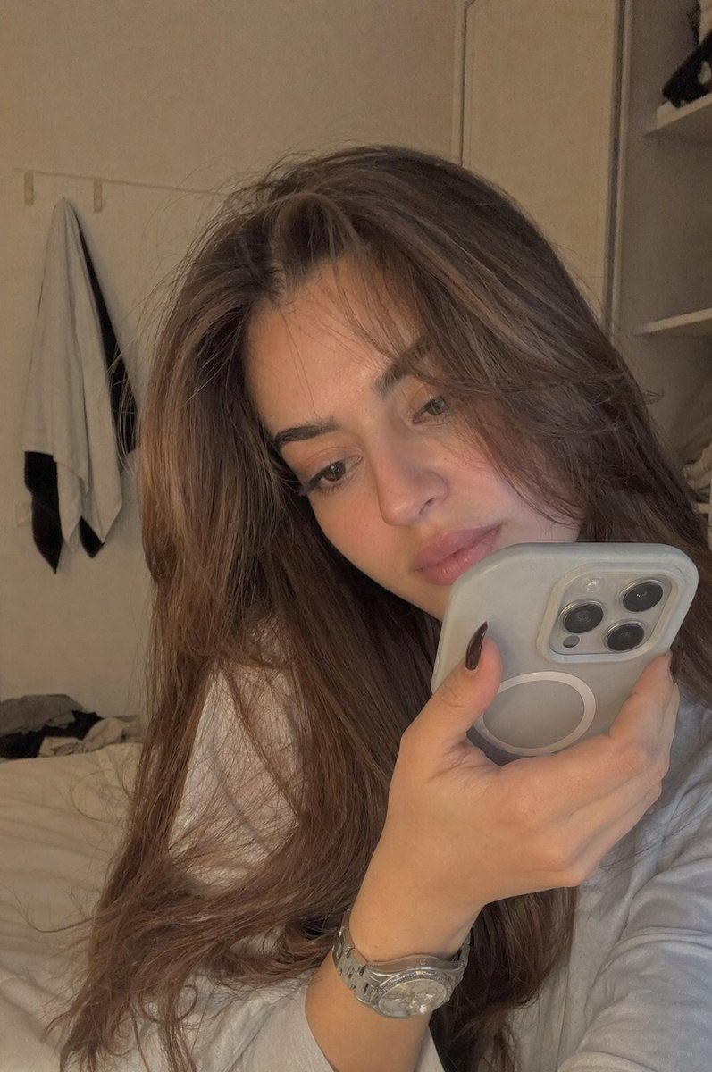 Realistic Bedroom Phone Recording Style AI image template preview