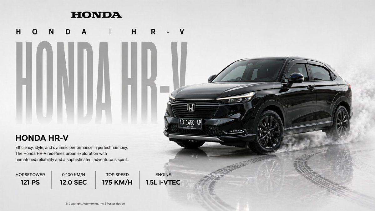 Dynamic Automotive Poster Reconstruction example 4