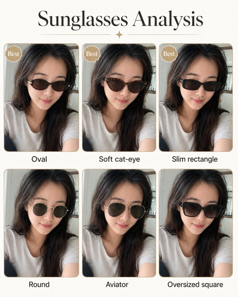 Personal image analysis graphic prompt AI image template preview
