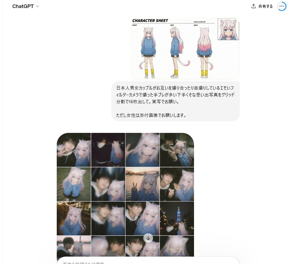 Amateur Style Couple Memories Prompt AI image template preview