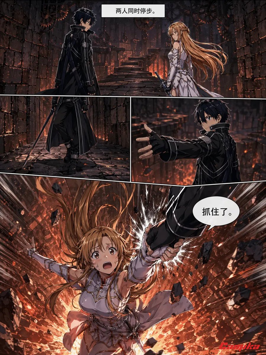 Dark Fantasy Ruins Manga Page example 2
