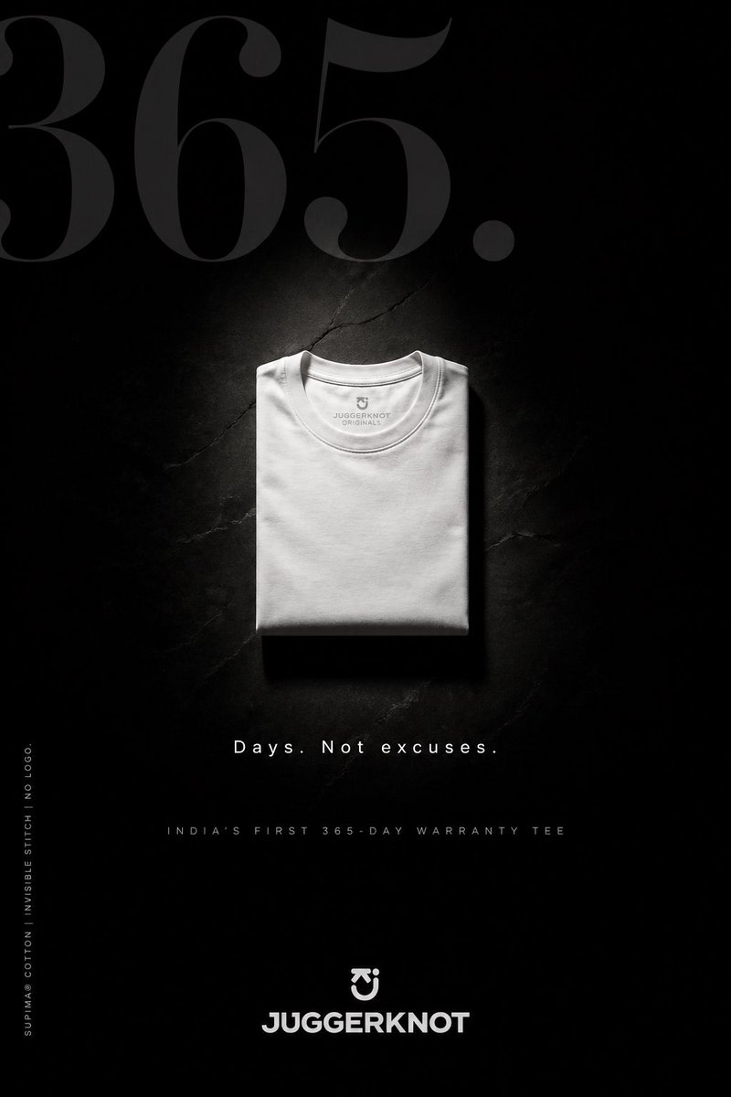 Minimal Luxury T-Shirt Ad Poster AI image template preview