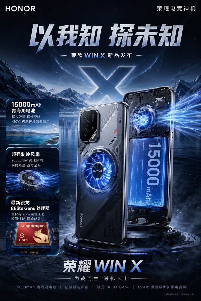 Futuristic Gaming Phone Launch Poster AI image template preview
