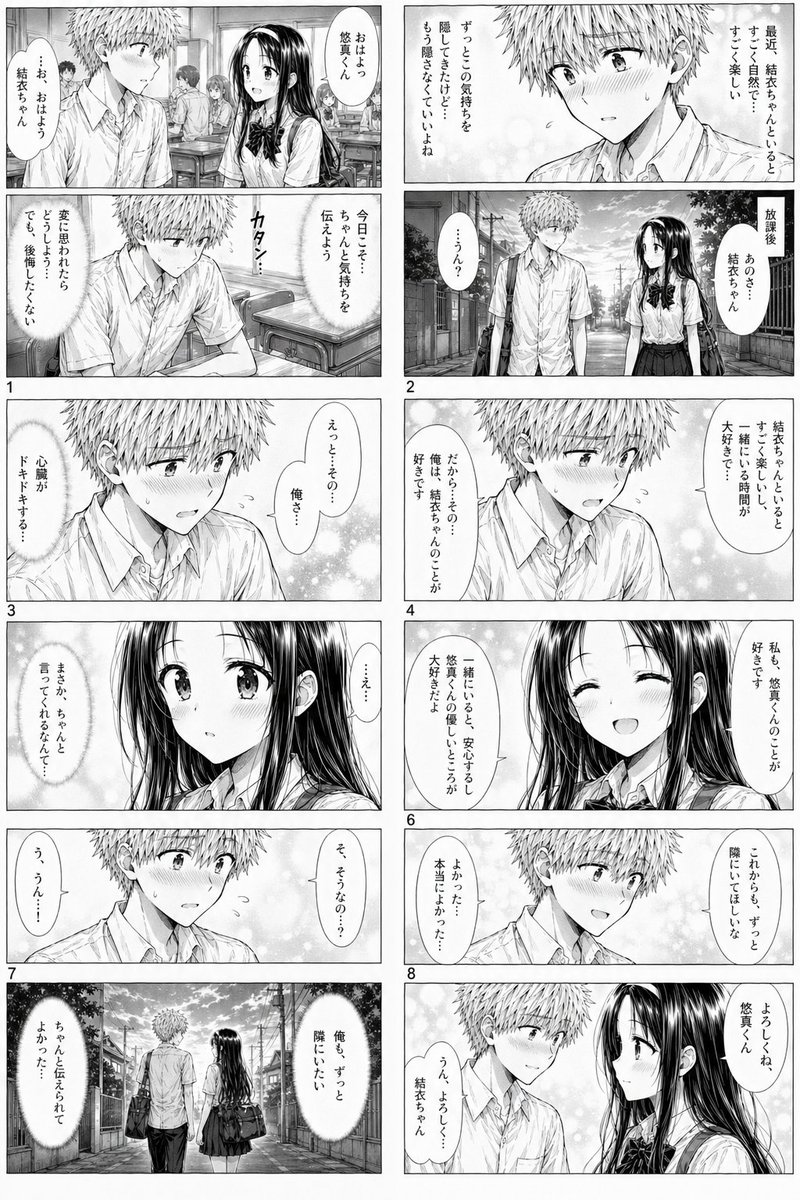 Romantic School Manga Page example 4