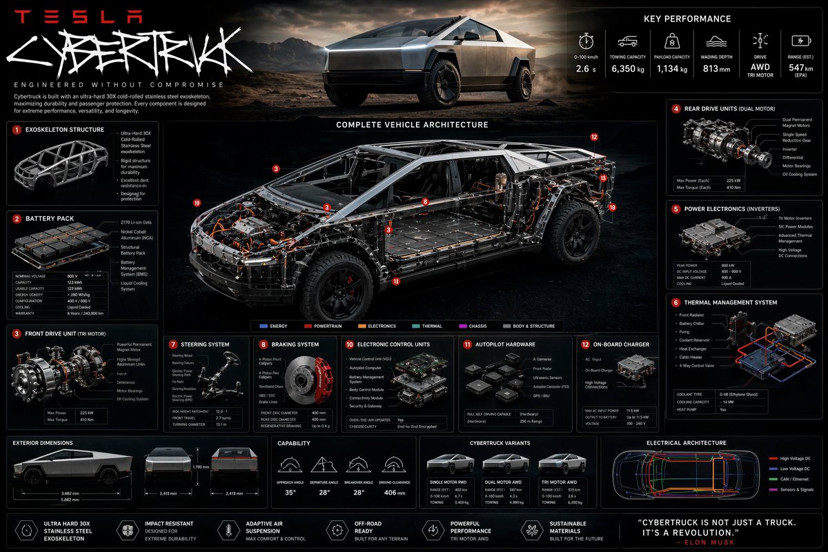 Technical Cutaway Infographic Poster AI image template preview