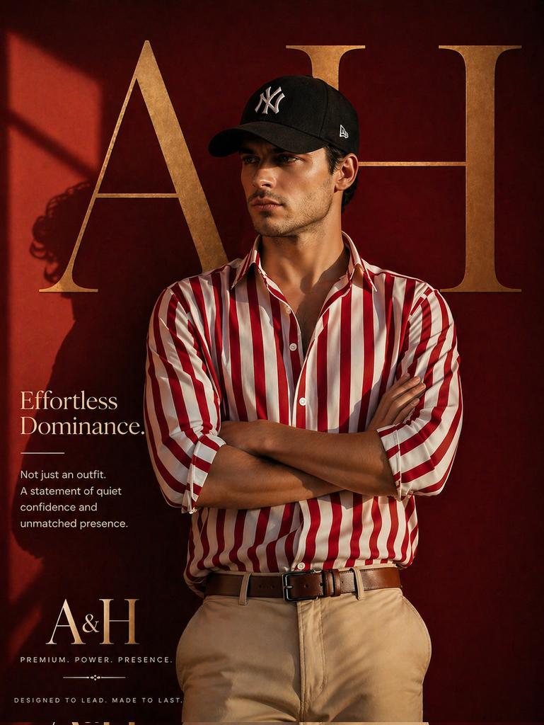 Luxury Fashion Brand Ad AI image template preview