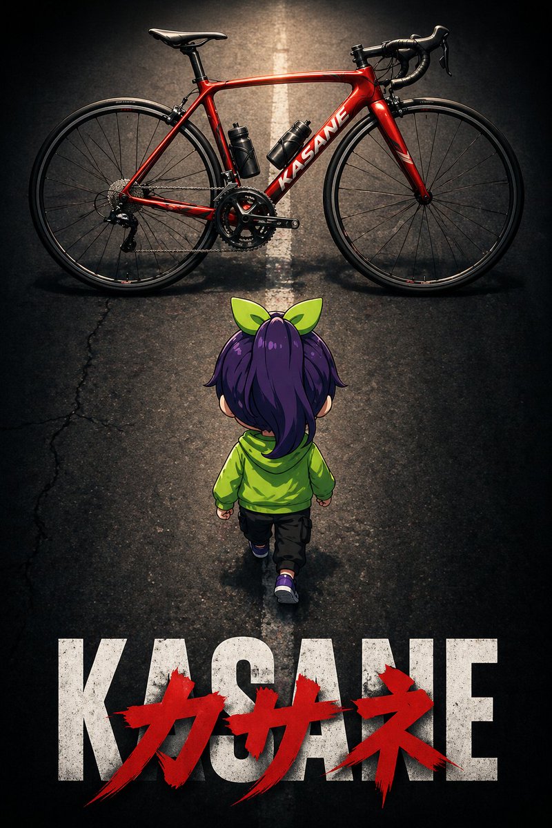 Dramatic Chibi Anime Poster AI image template preview