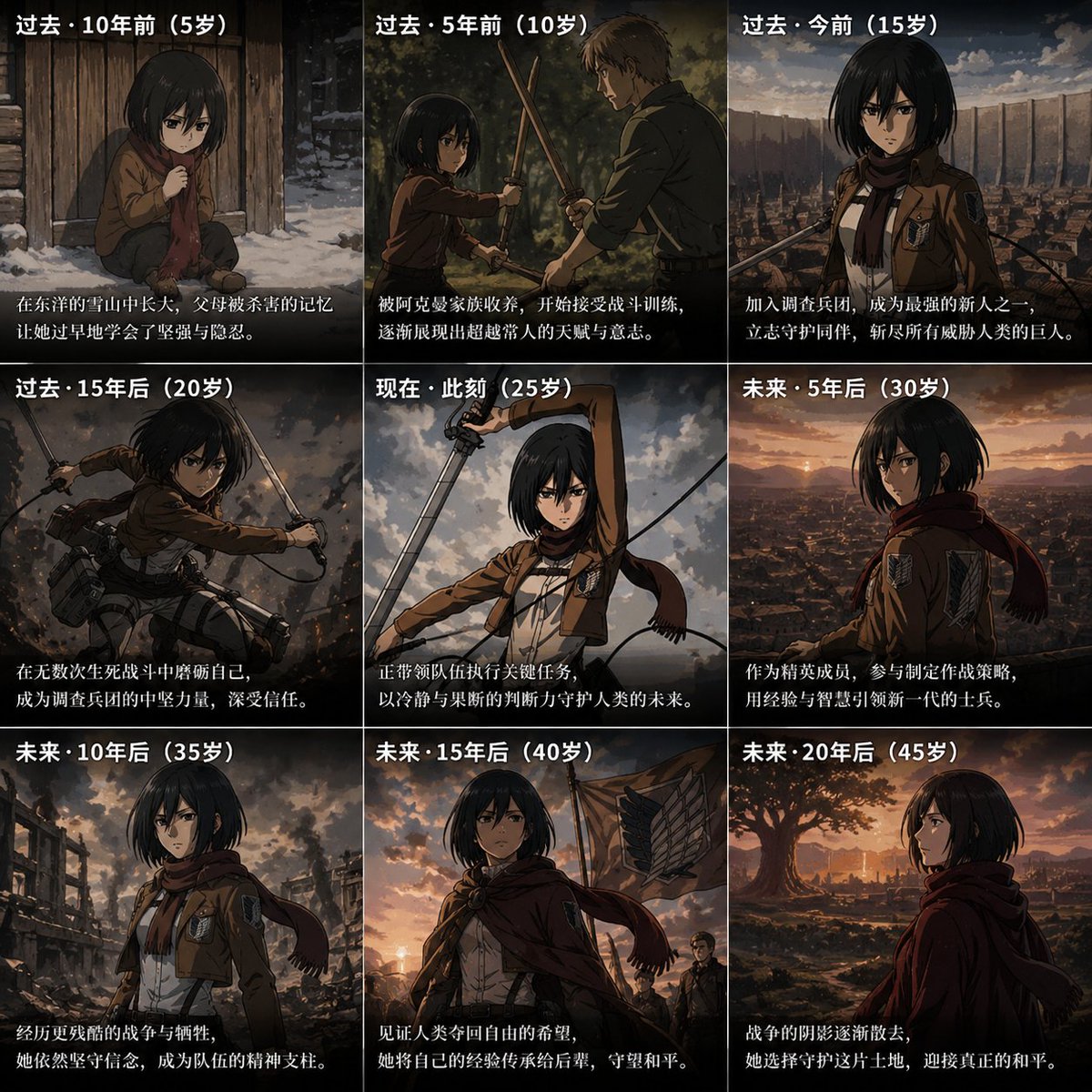 Life Story Grid Prompt example 2