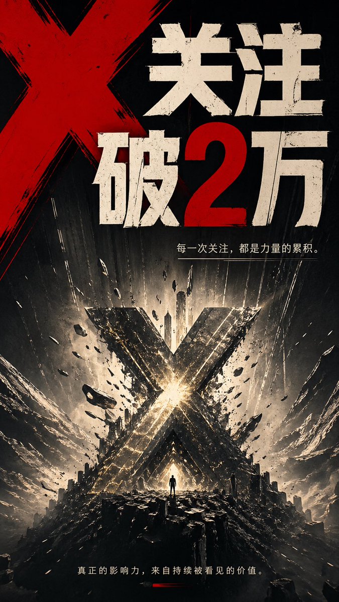 Epic Milestone X Poster AI image template preview