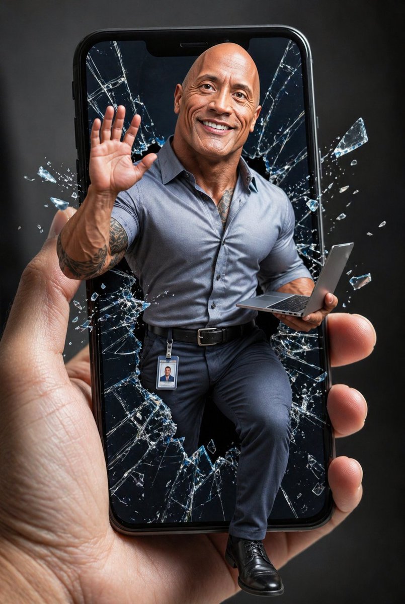 Hyper-Realistic 3D Celebrity Meme Caricature AI image template preview