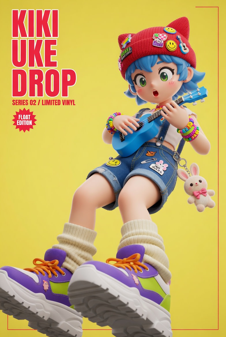 3D Designer Toy Poster example 3
