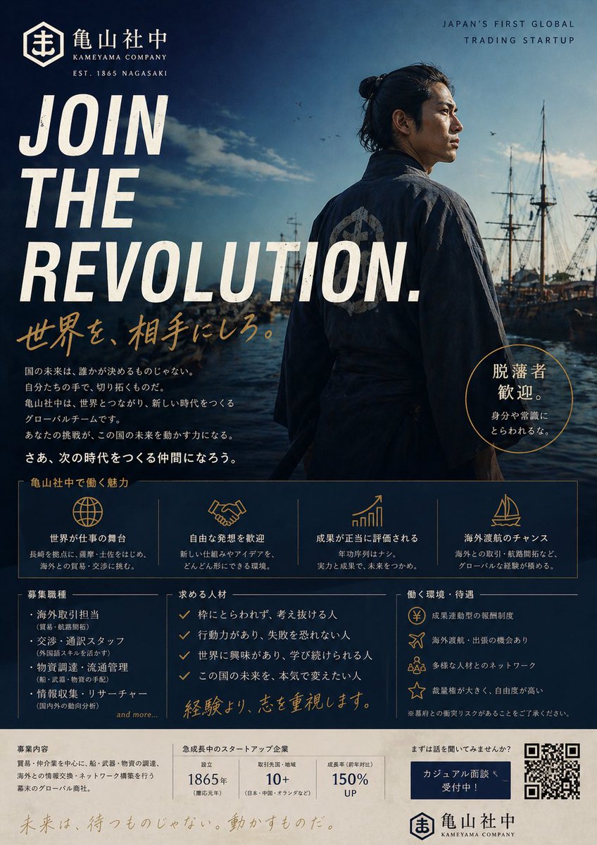 Historical Figure Live Tour Poster example 3