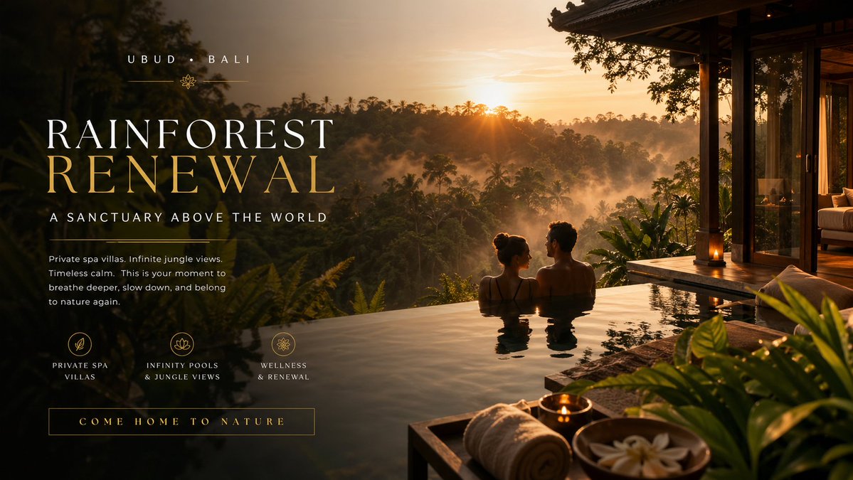 Luxury Resort Paradise Advertisement example 3