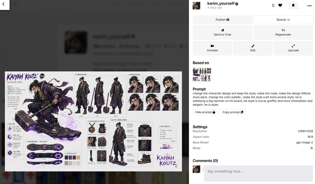 Character design refinement example 2