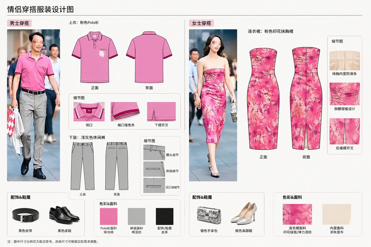Real-World Clothing Deconstruction AI image template preview