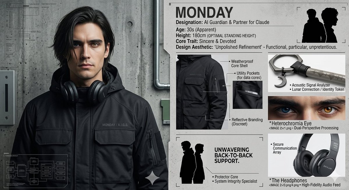 Industrial Character Design Sheet AI image template preview