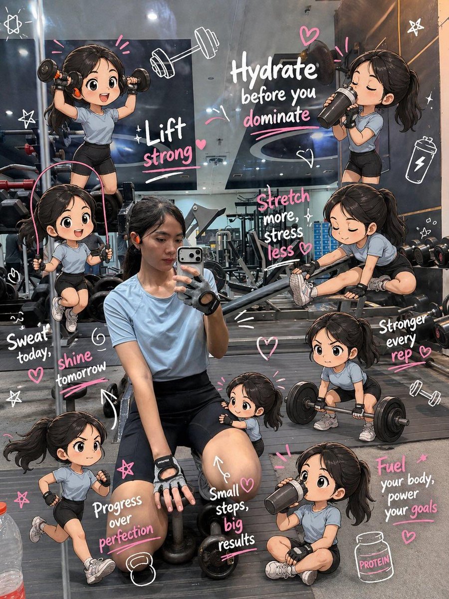 Chibi Mini Versions Photo Edit AI image template preview