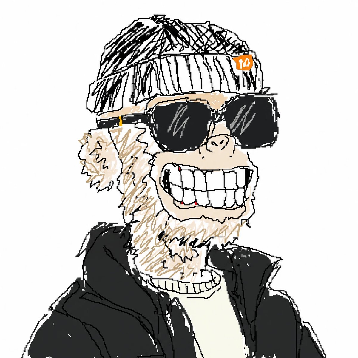 Bad MS Paint Meme Portrait AI image template preview