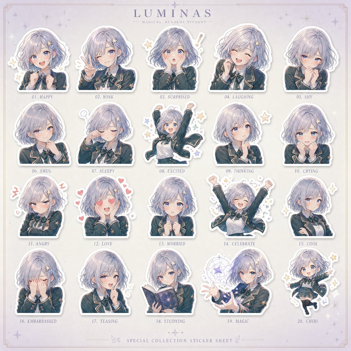 Luxury Bonbon Drop Stamp Seal AI image template preview