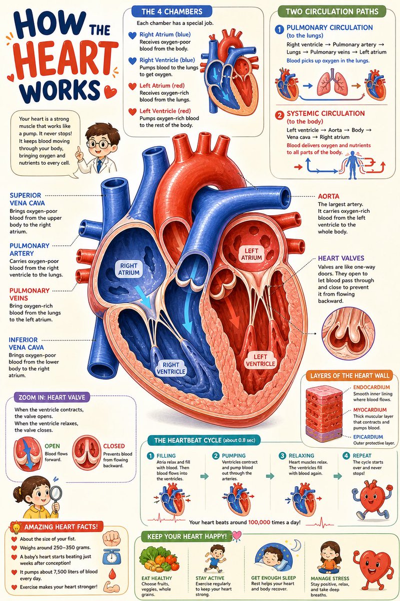 Science Book Illustration with Cutaway Diagram AI image template preview