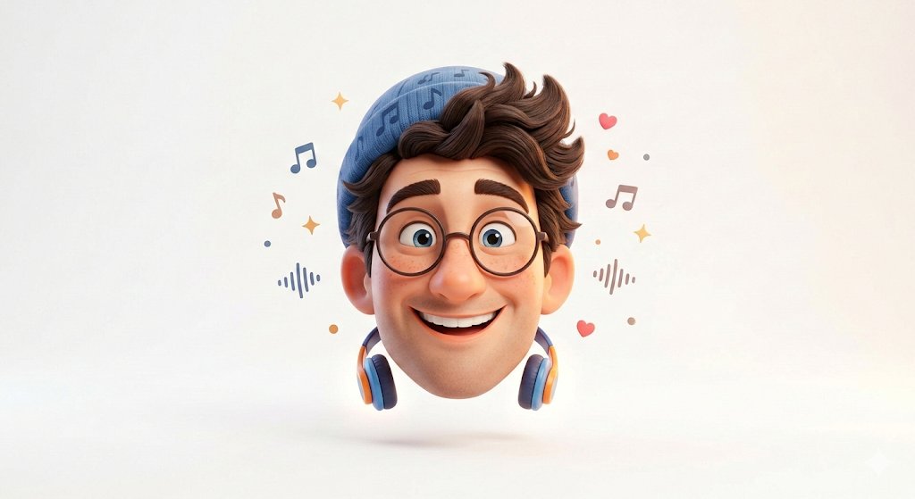 Pixar Style 3D Man Avatar example 2