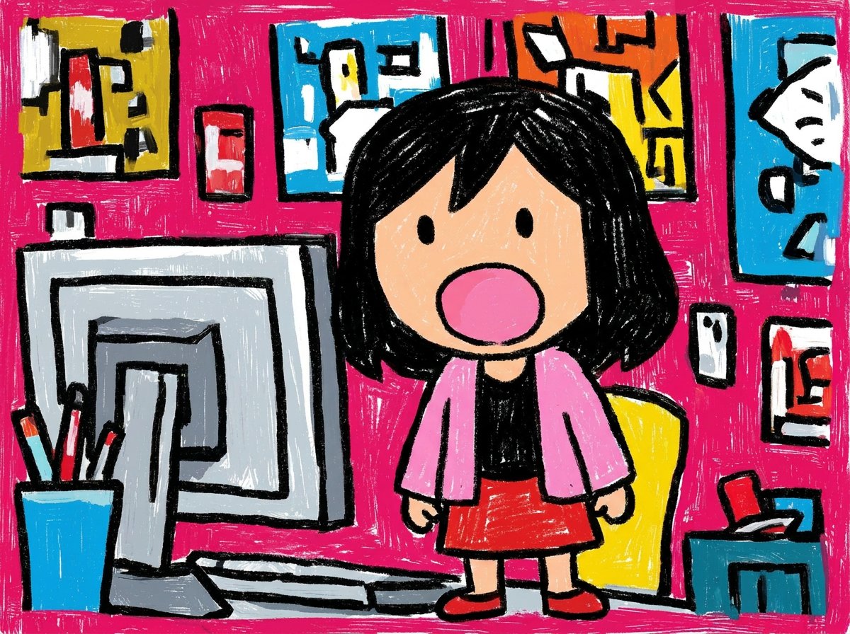 Crayon Cartoon Artist Studio AI image template preview