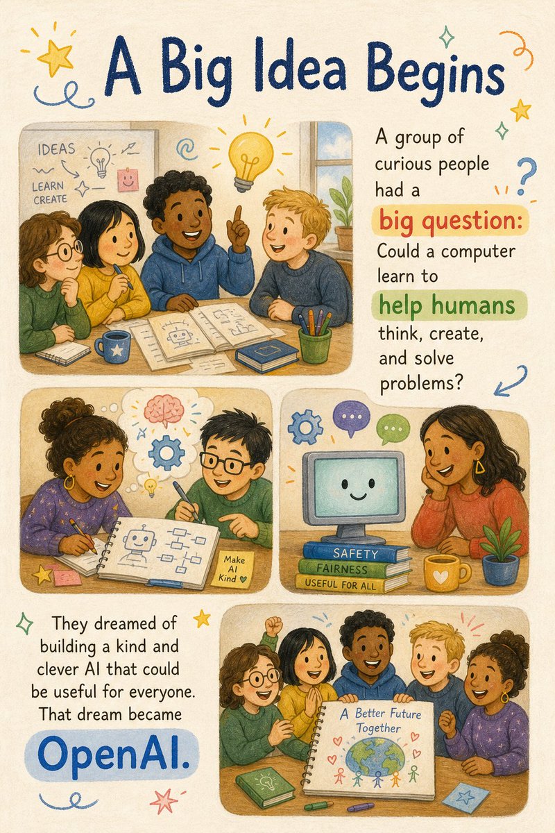 Children's Picture Book Layout AI image template preview