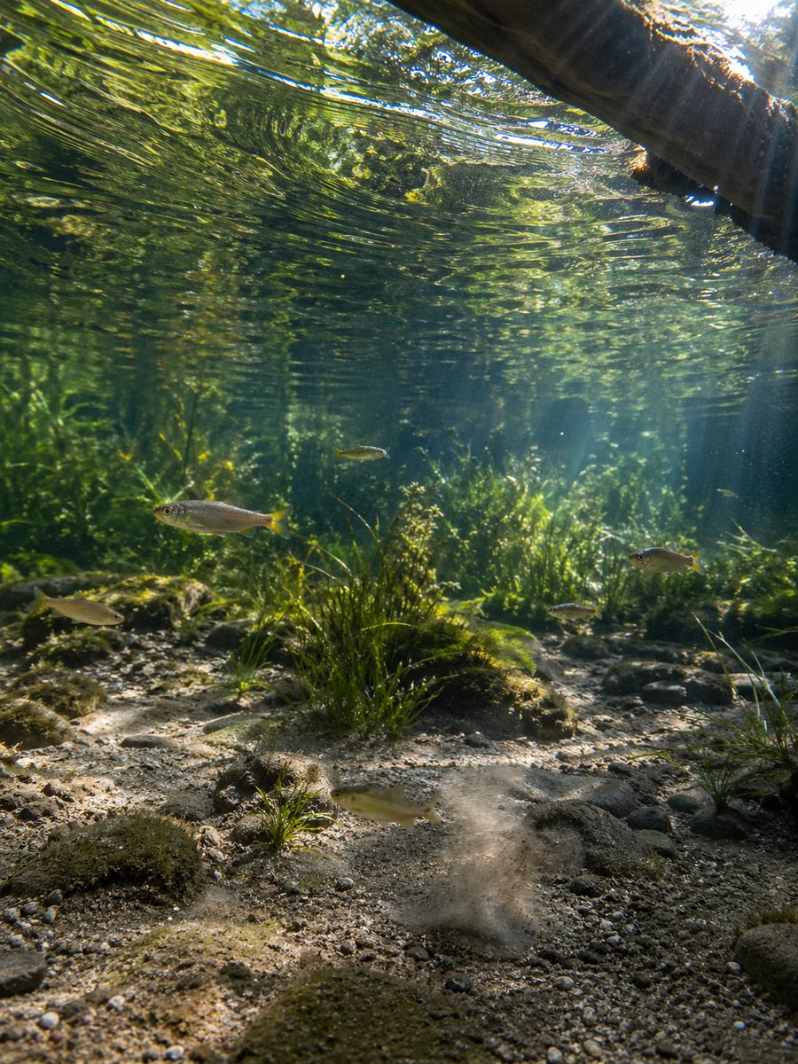 Underwater Forest Stream Photography example 2