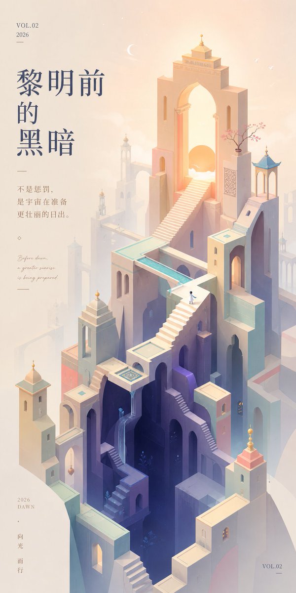 Monument Valley Dawn Quote Wallpaper AI image template preview