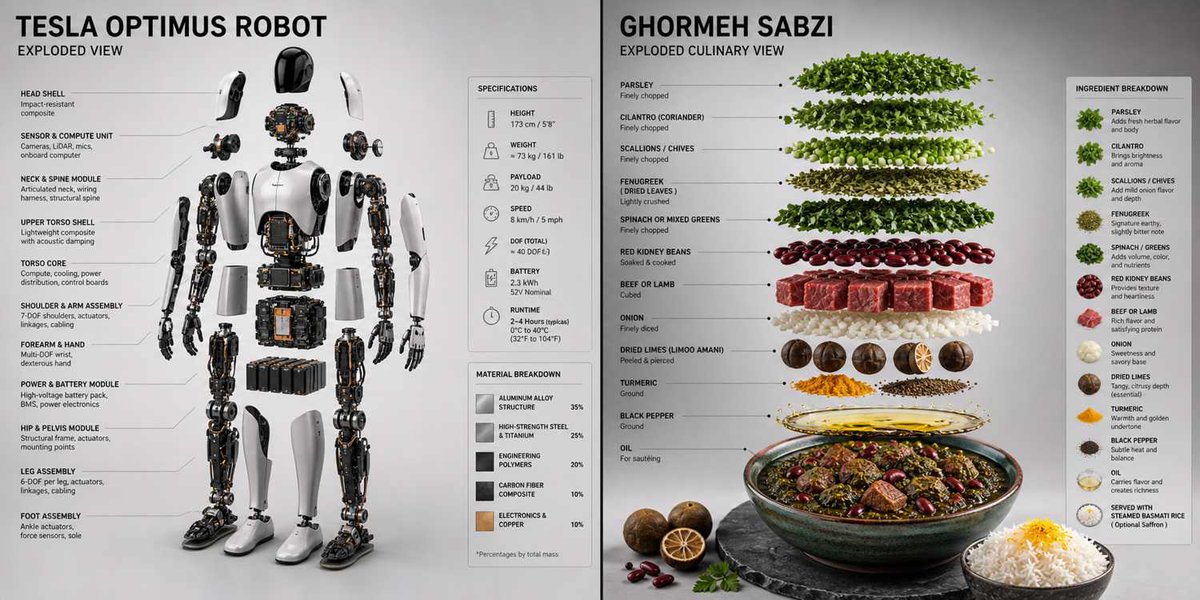 Technical 3D Exploded View AI image template preview