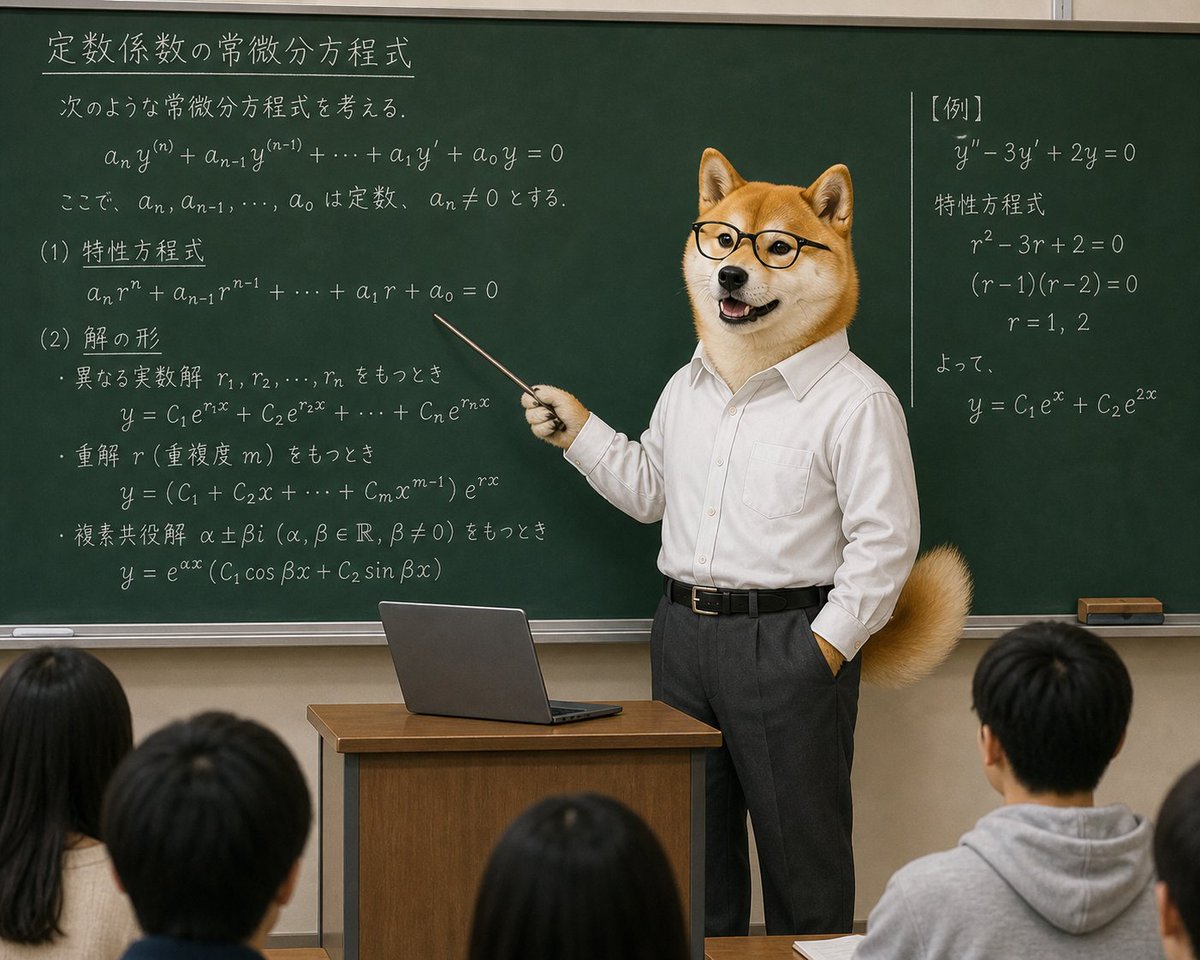 Censored Shiba Inu Math Teacher AI image template preview