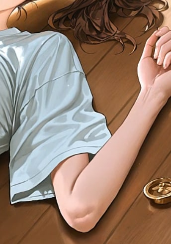 Clean Anime Redraw From References AI image template preview
