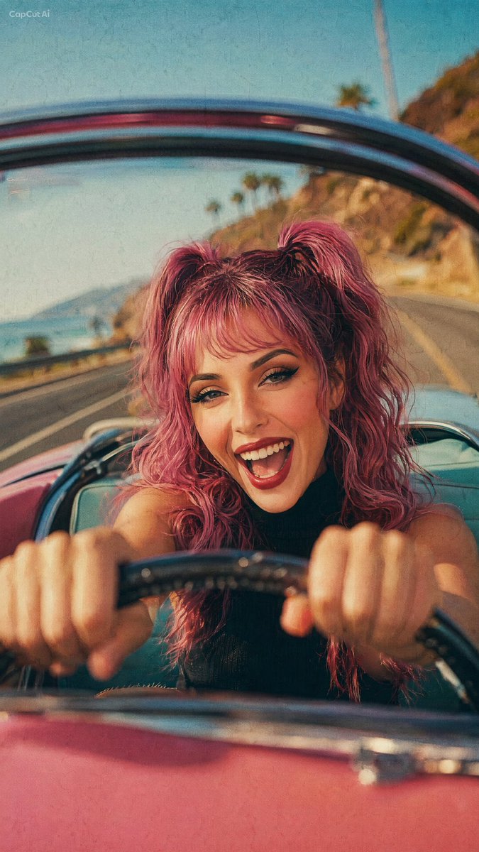 90s Retro Film Driving Shot example 3