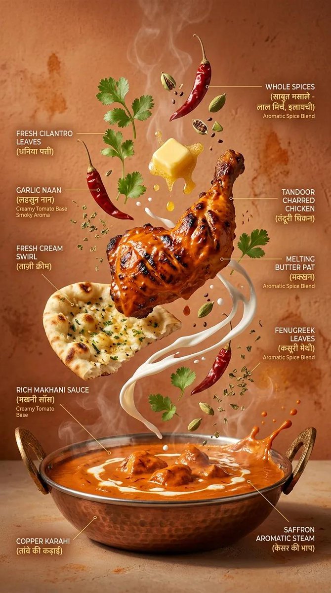 Cinematic Exploding Ramen Infographic AI image template preview
