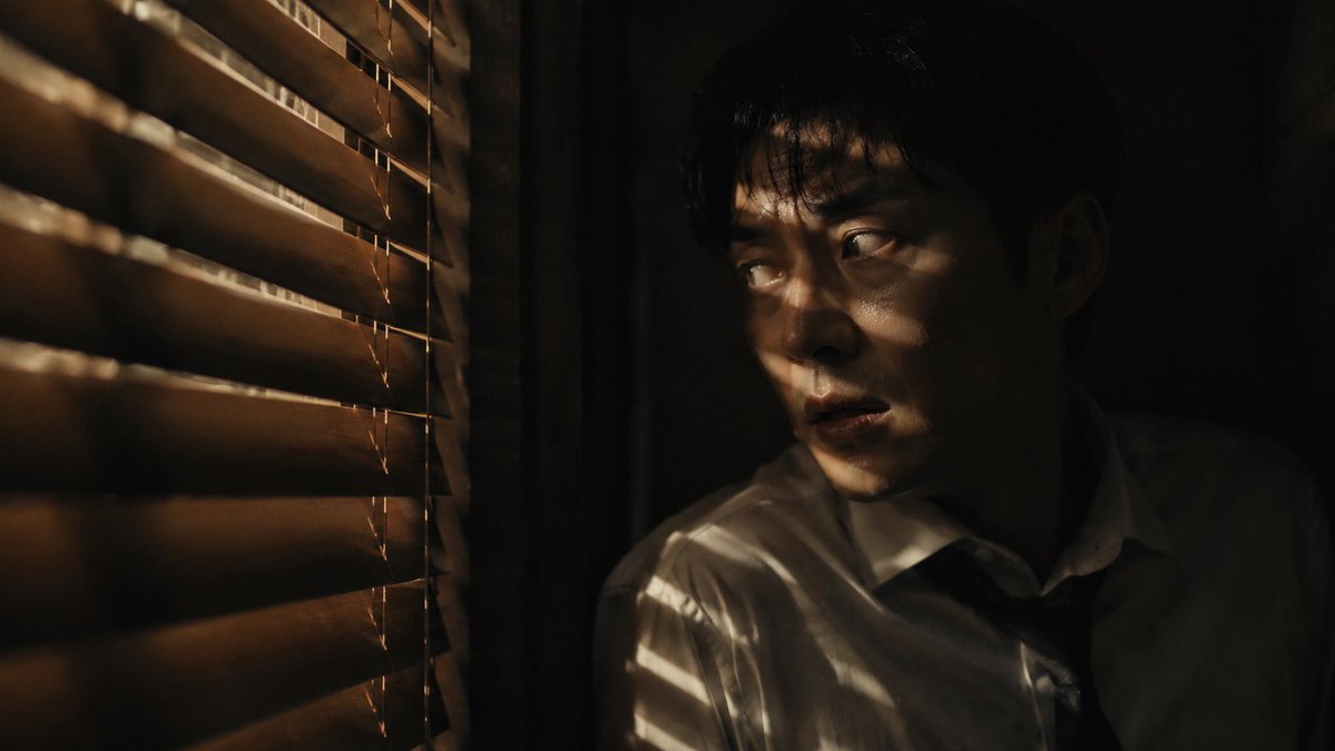 Dark Thriller Cinematic Still AI image template preview