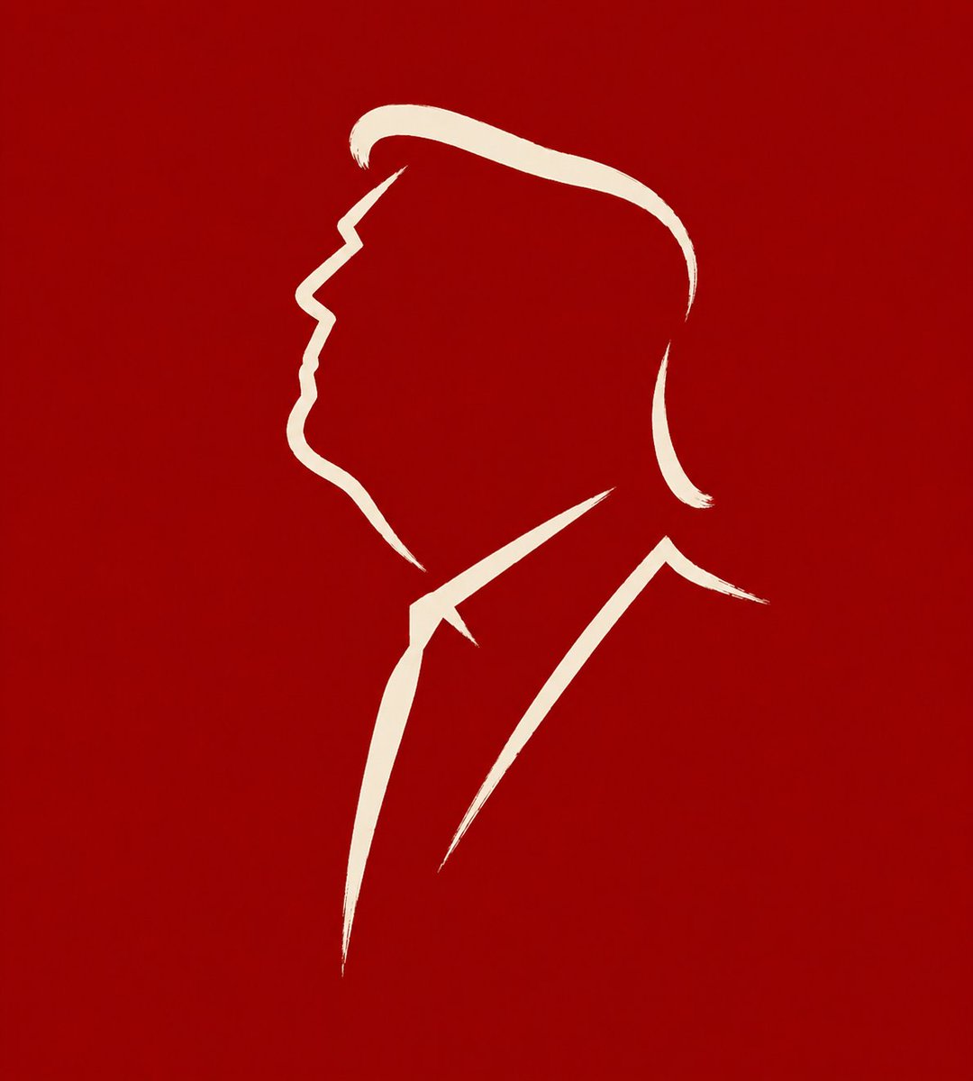Minimalist Cave Painting Style Avatar AI image template preview