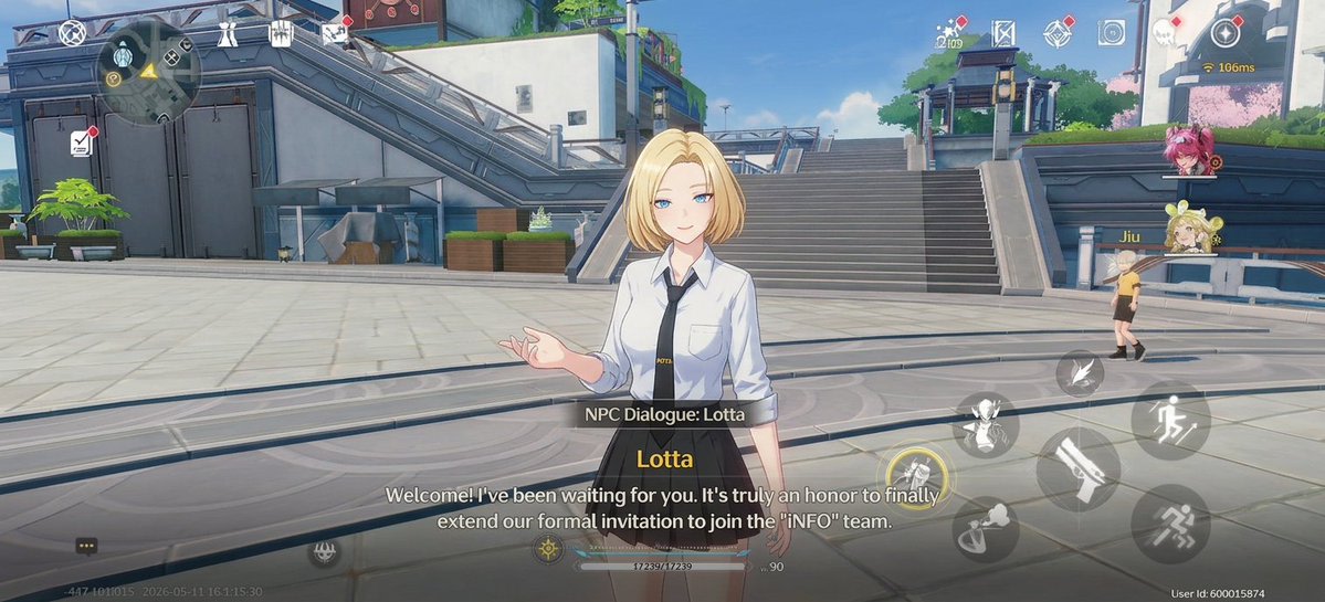 Anime RPG Dialogue Screenshot AI image template preview