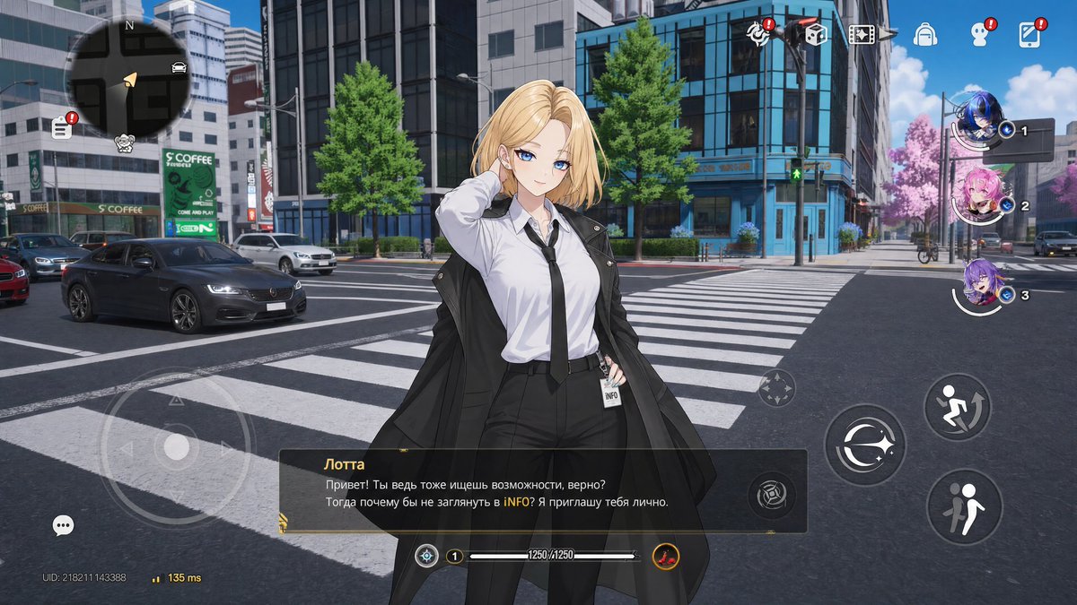 Open-World Gacha Dialogue Screenshot AI image template preview