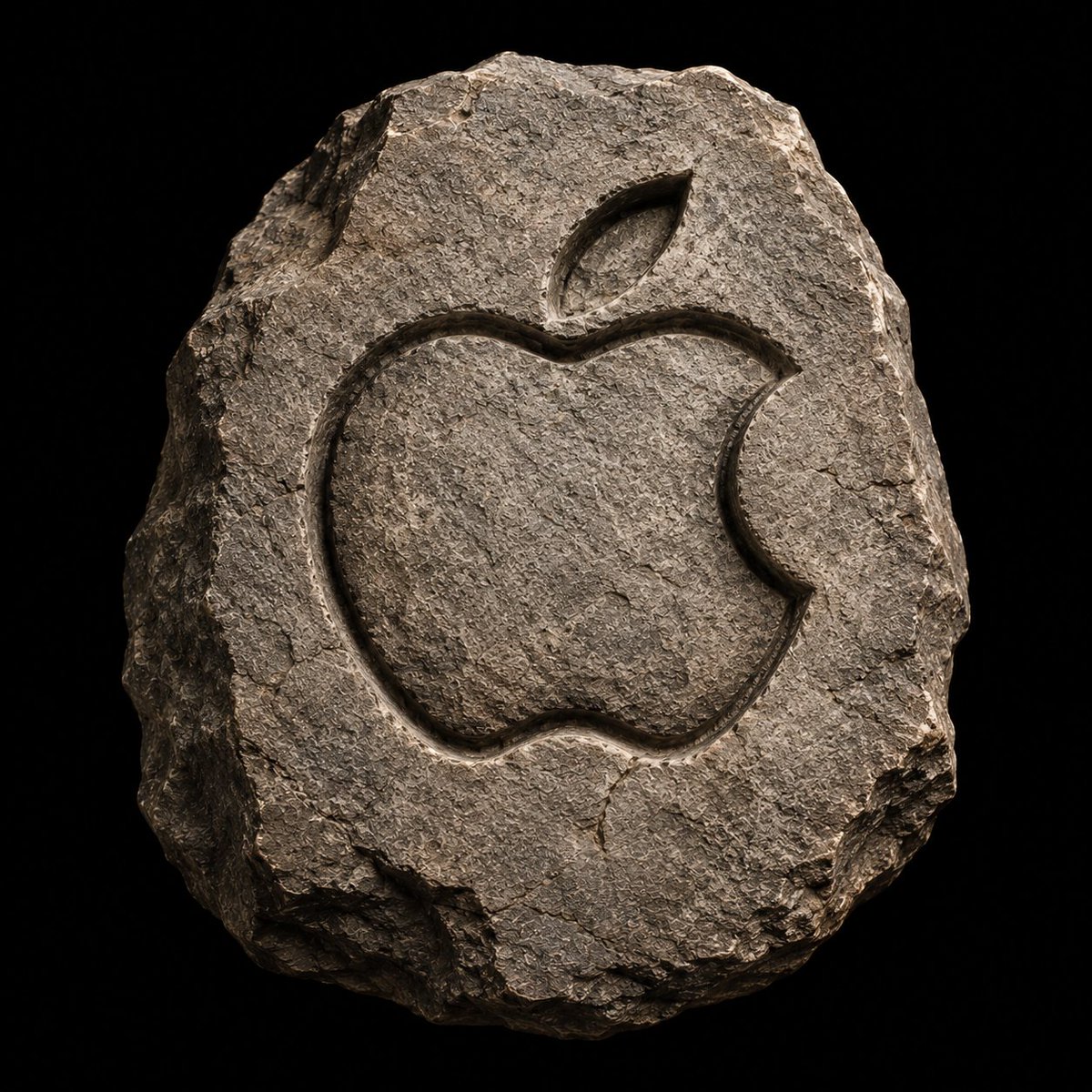 Ancient Hand-Chiseled Stone Artifact Logo example 2