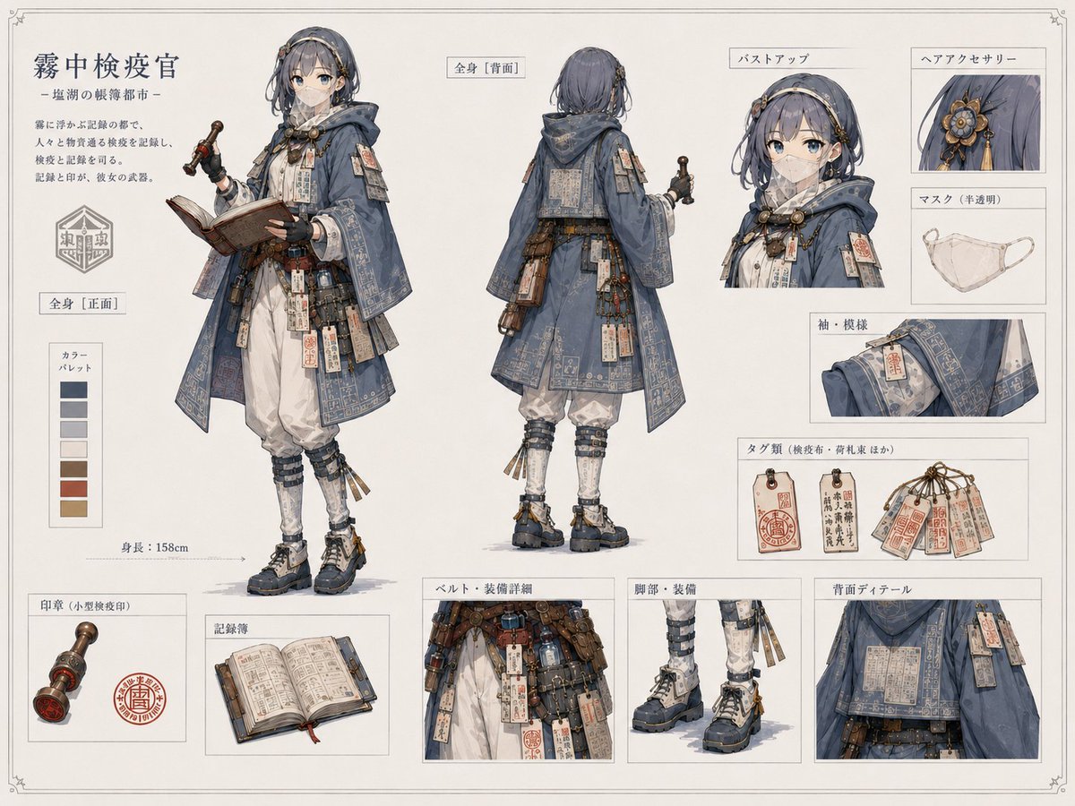 Realistic Character Proportion Adjustment AI image template preview