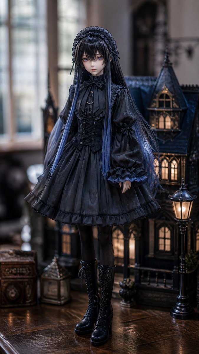 Ball-Jointed Doll Character Transformation example 2