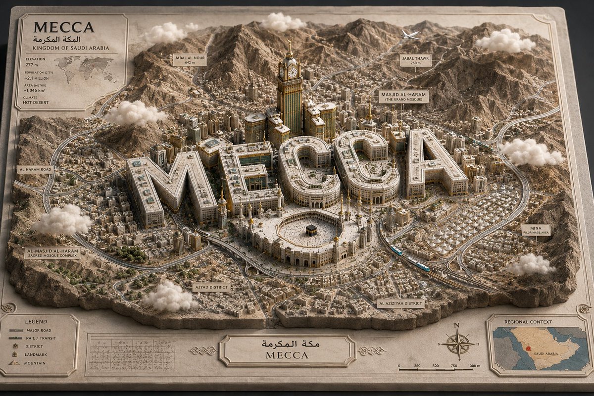 3D Cartographic City Diorama example 2