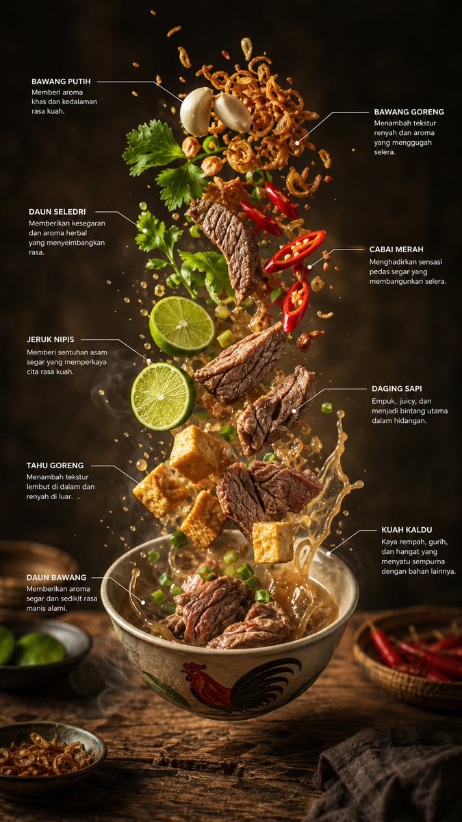 Editorial Food Infographic Poster example 2