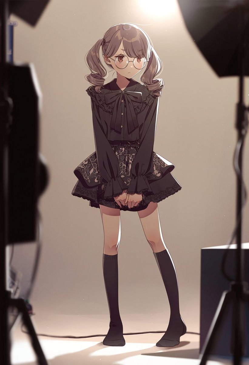 Anime Studio Photoshoot Transformation AI image template preview